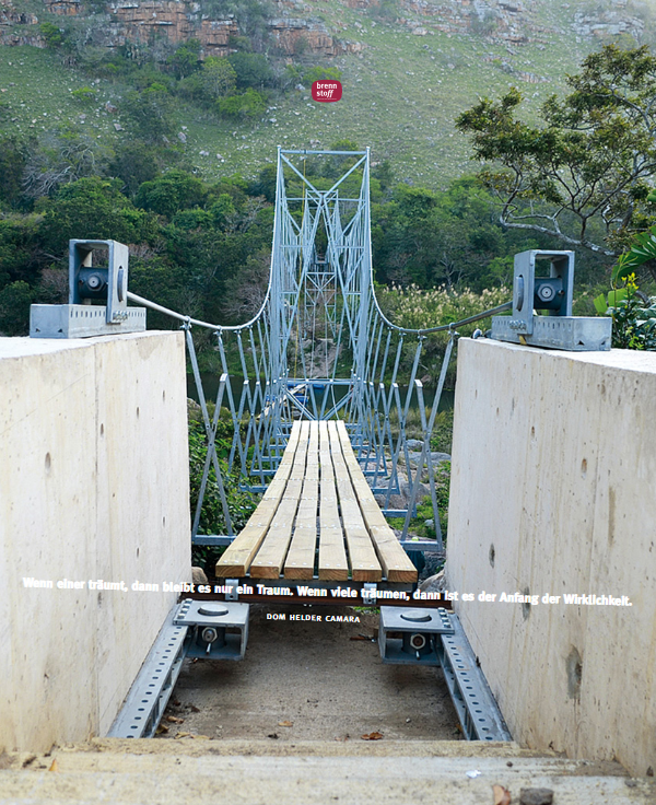 Bridge over troubled water